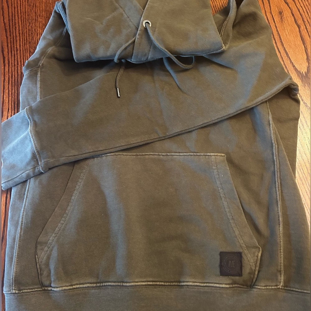 American Eagle Hoodie, Forest Green (Men’s Small)